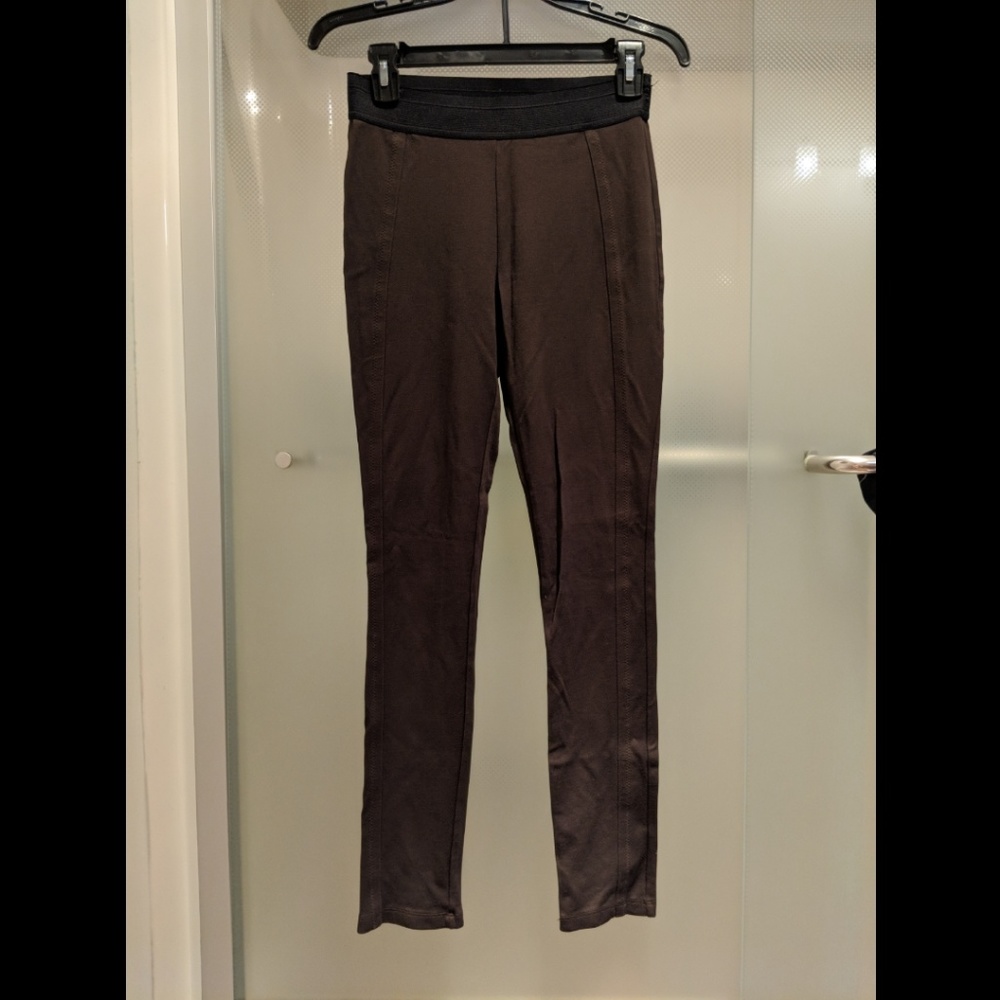 Army Green Skinny Slacks
